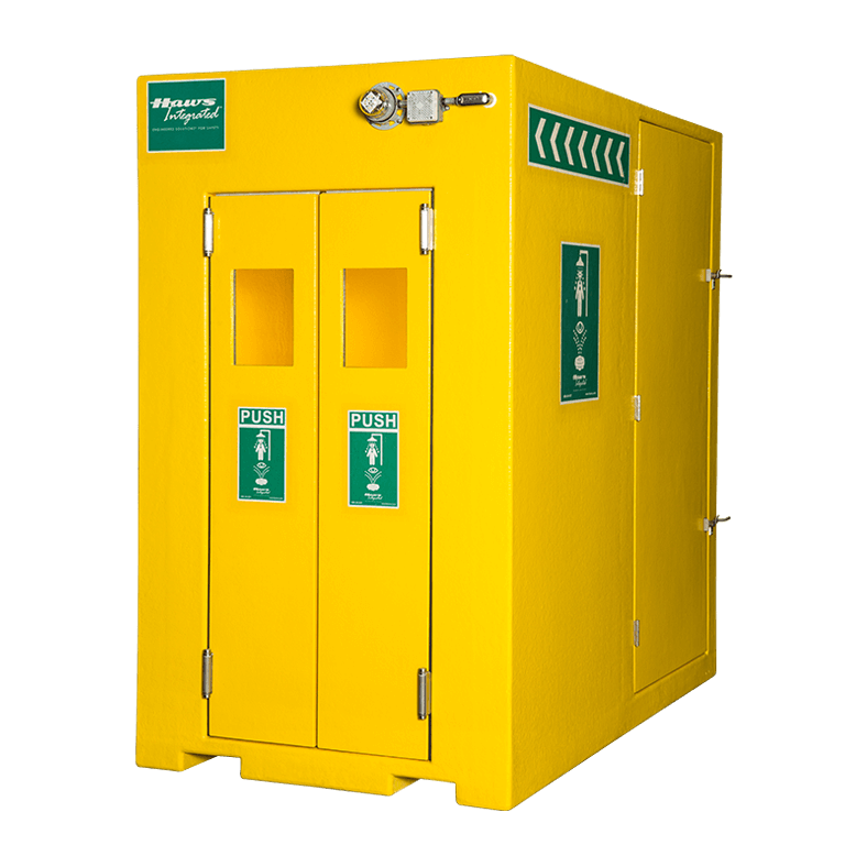 Enclosed Safety Showers - 1 Enclosed Safety Showers