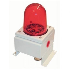 TEF 2440 Obstruction Light: Red LED, Safe Area